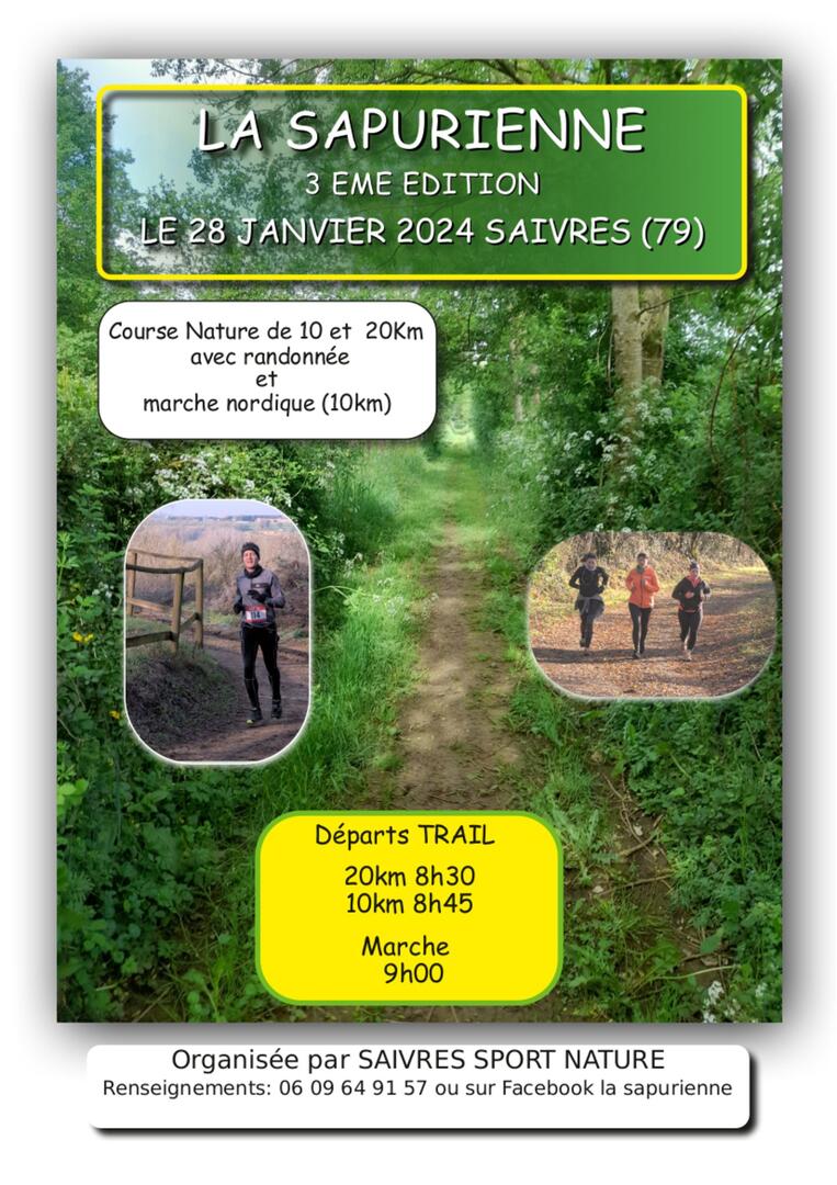Affiche La Sapurienne 2024