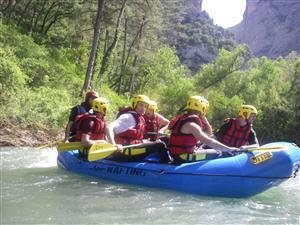 Rafting sur le gave d'Oloron - Béarn Pyrénées