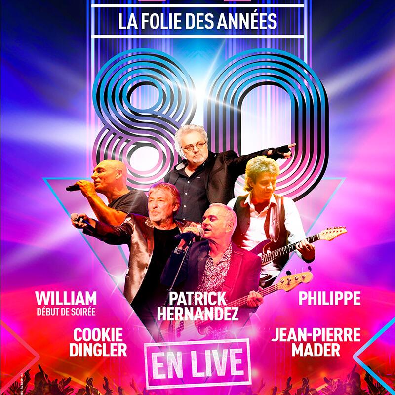 concert folie années 80
