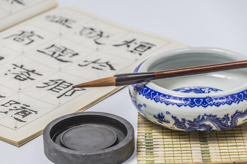 japan-stone-east-japanese-writing-paintbrush