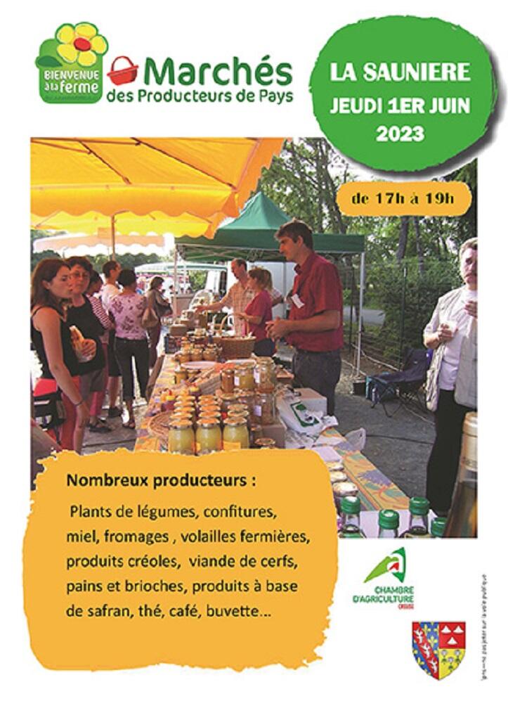 marche producteurs la sauniere