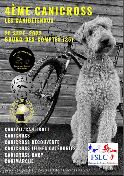4ème canicross des Canidétendus - Bourg des Comptes