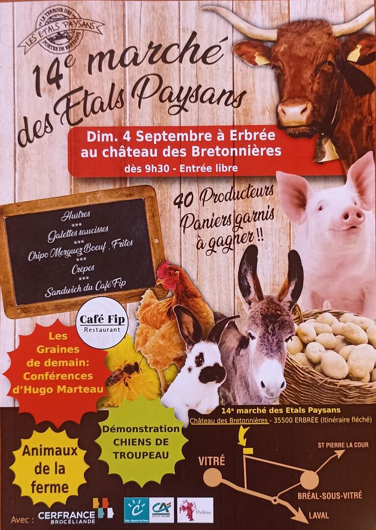 14è marché Étals Paysans 4 sept