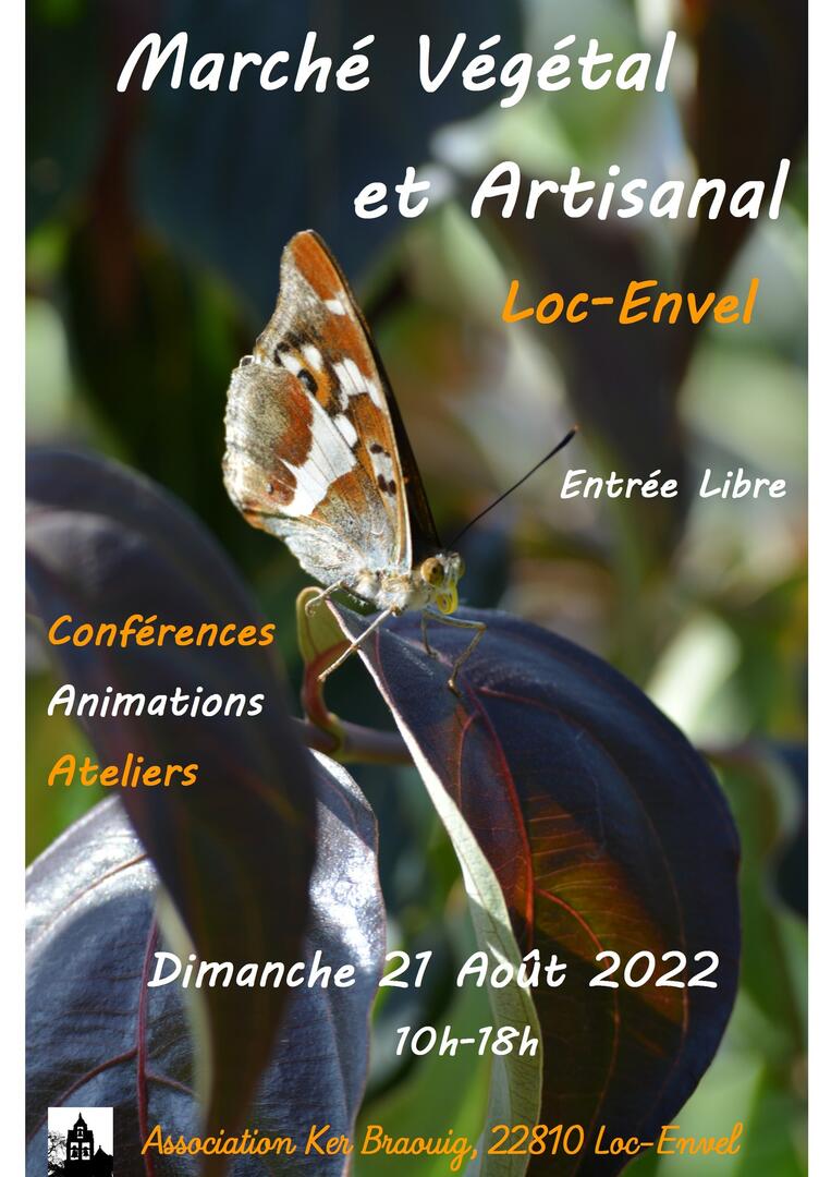 Marché végétal et artisanal