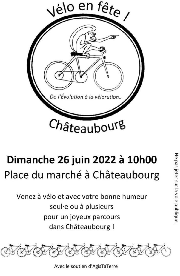 vélorution chateaubourg 26 juin