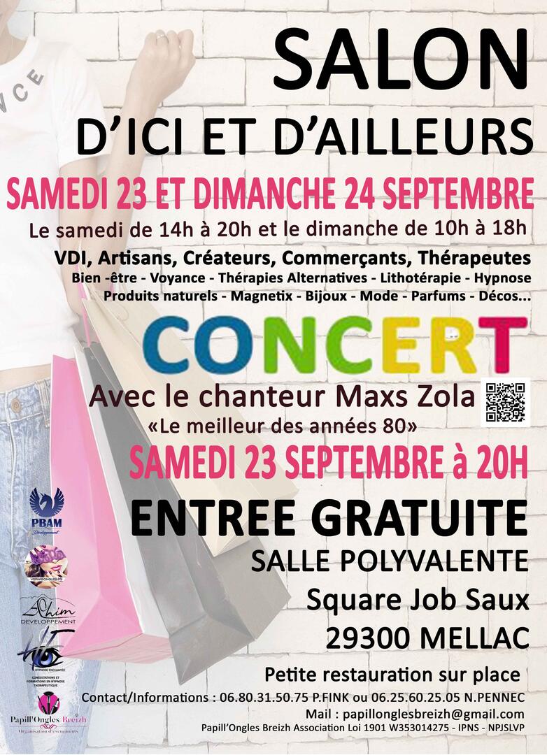 Salon 'ici et d'ailleurs shopping bien-être et voyance