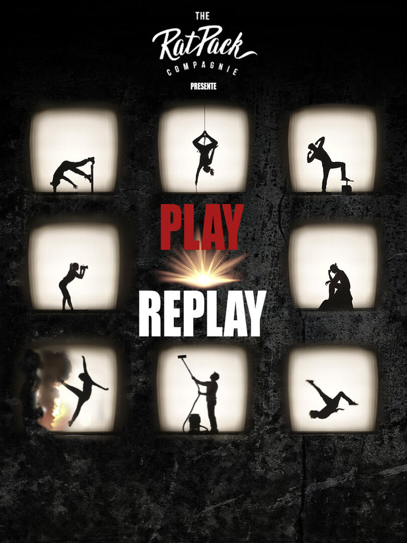 Affiche 2 Play-Replay (Ombres) The Ratpack Present TITRE