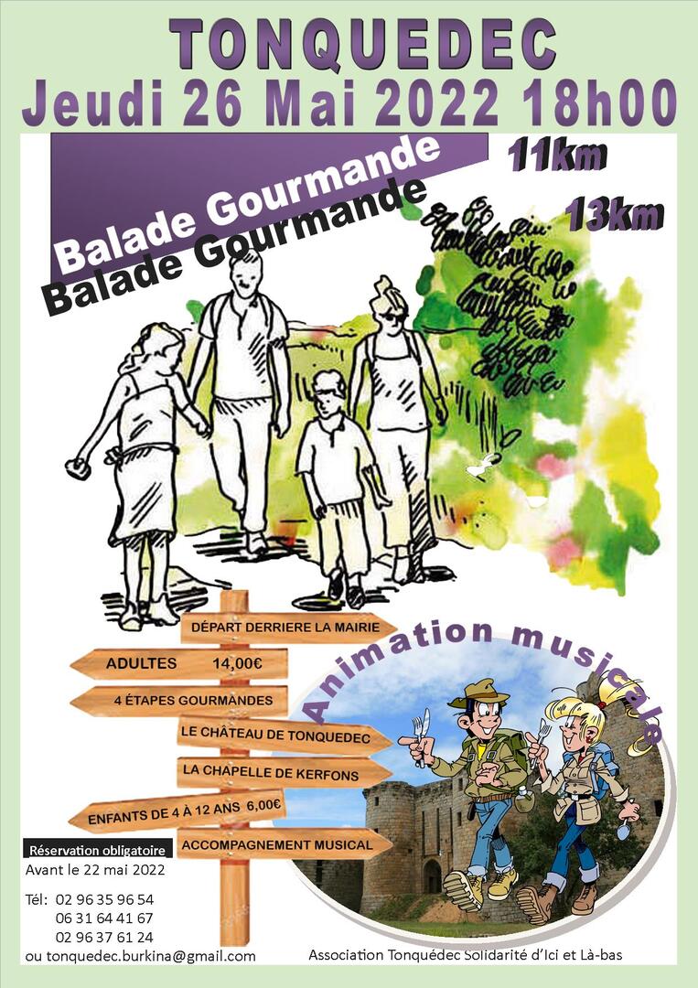 Affiche Balade gourmande
