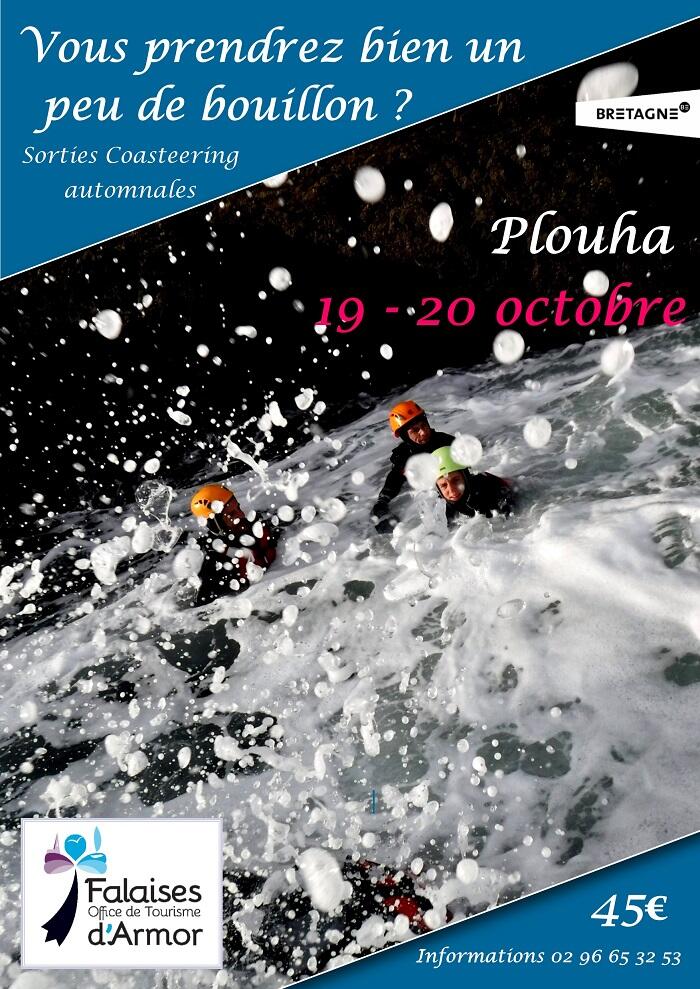 Affiche Coasteering Toussaint