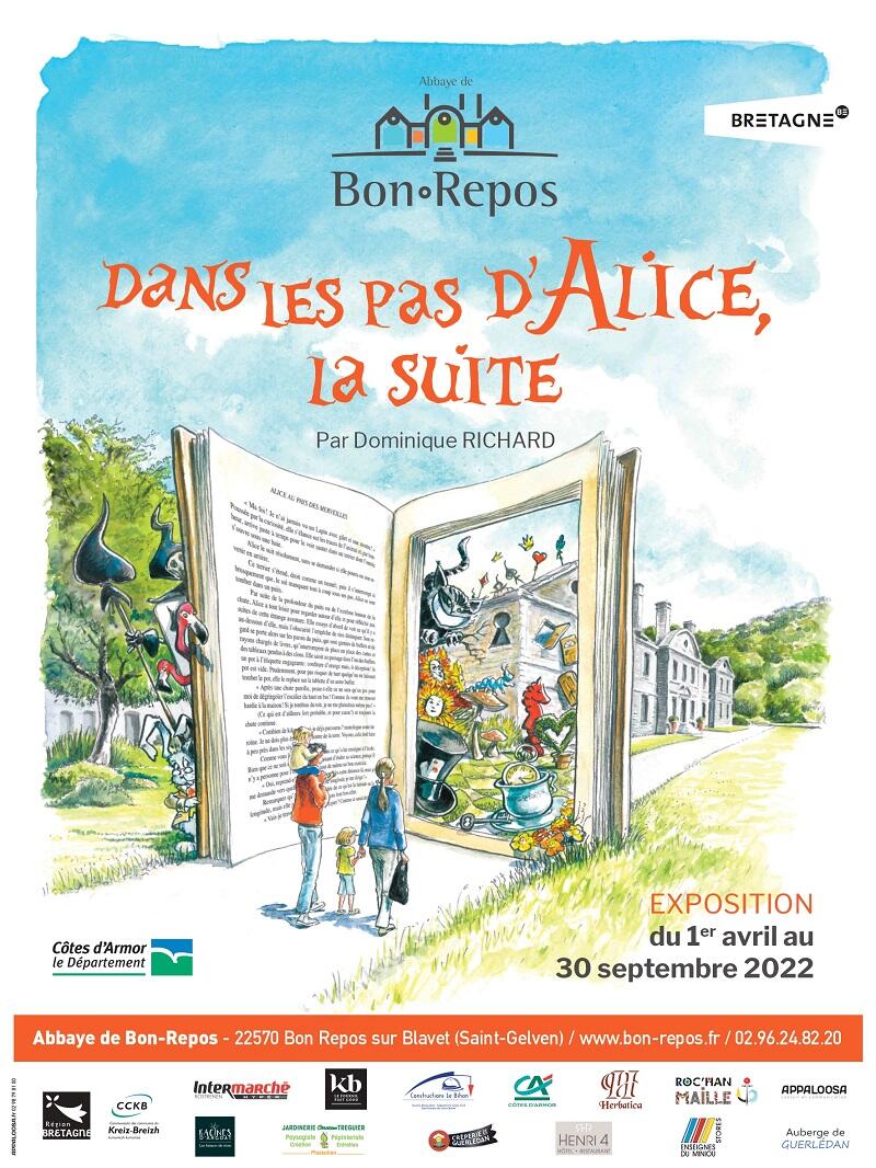 Affiche Dans les pas d'Alice, la suite - par Dominique RICHARD_page-0001