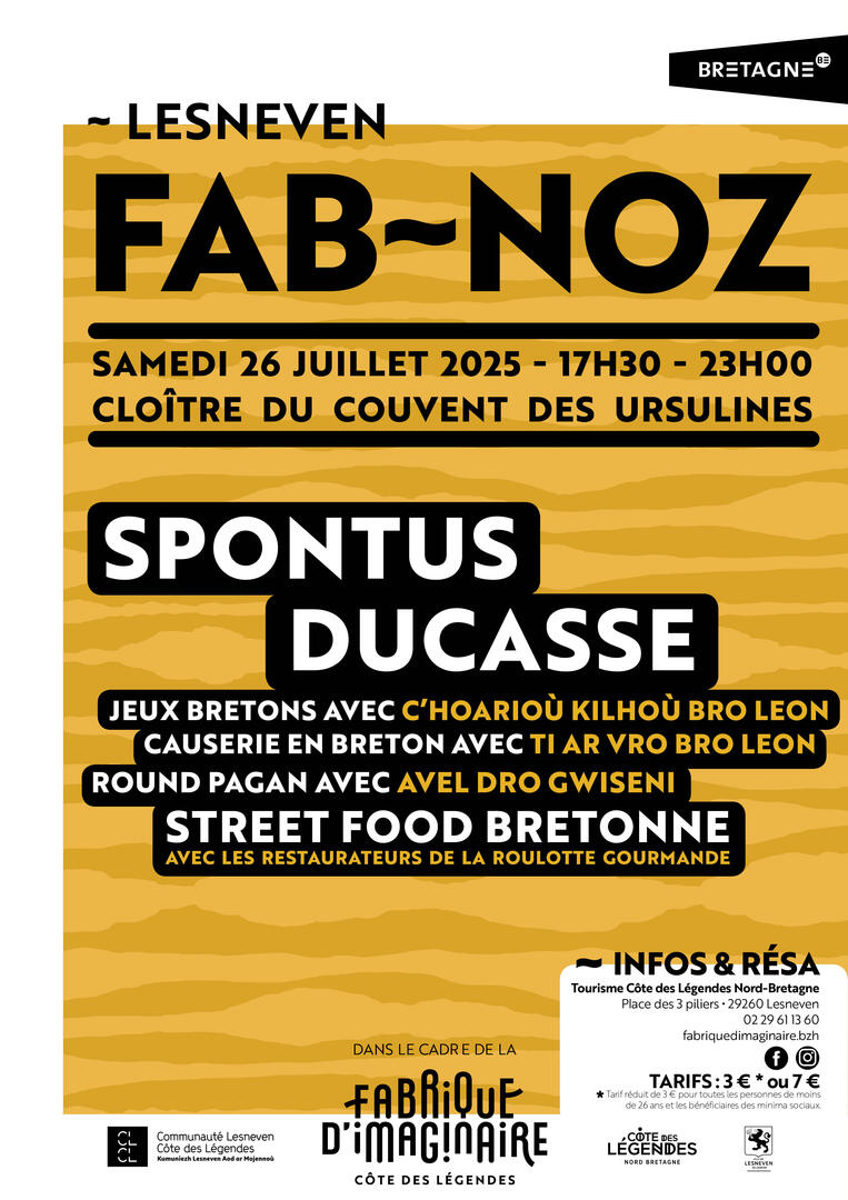 Affiche FAB-NOZ 2025