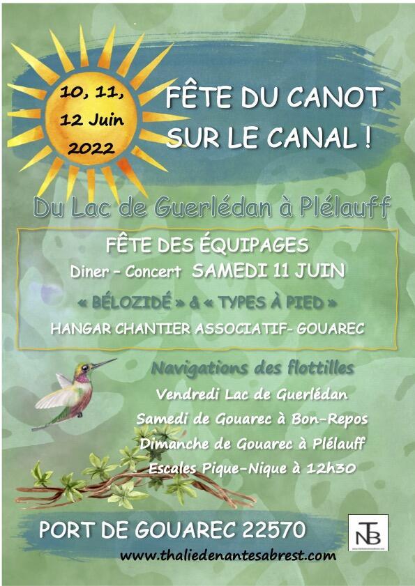 Affiche Fête du Canot