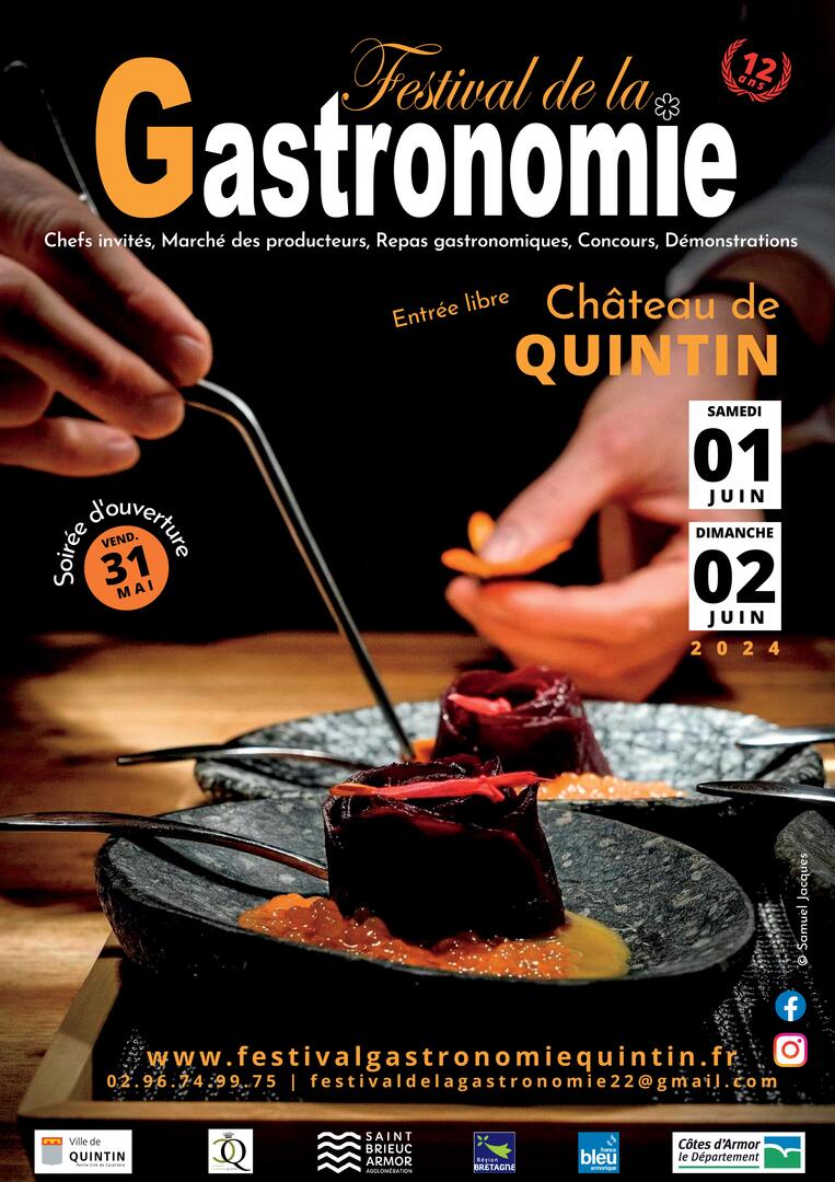 Affiche PROJET GASTRONOMIE 2024