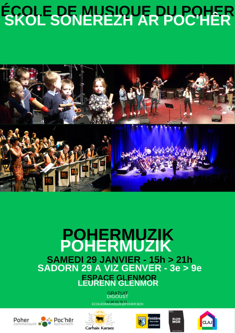 Affiche Poher Musik
