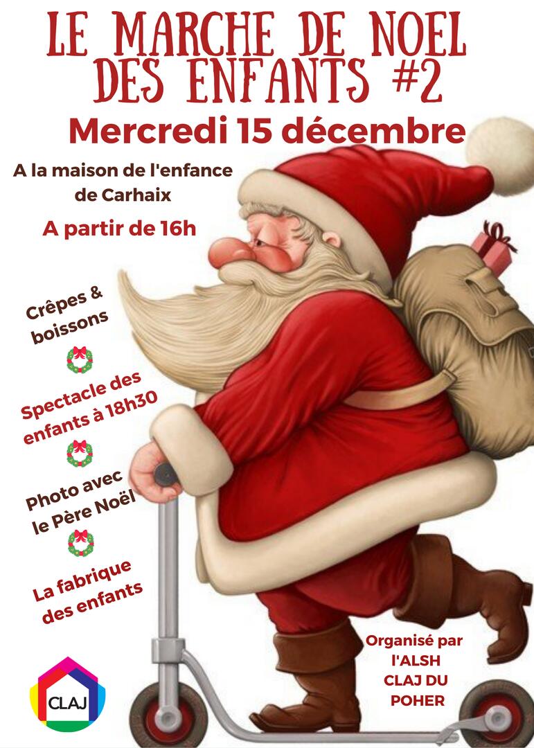 Illustré Père Noël Barbe Noël Bazar Flyer