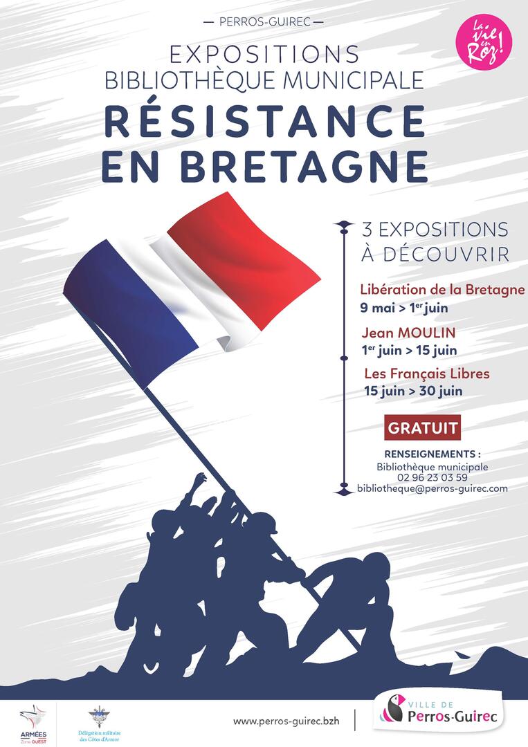 Affiche résistance en Bretagne