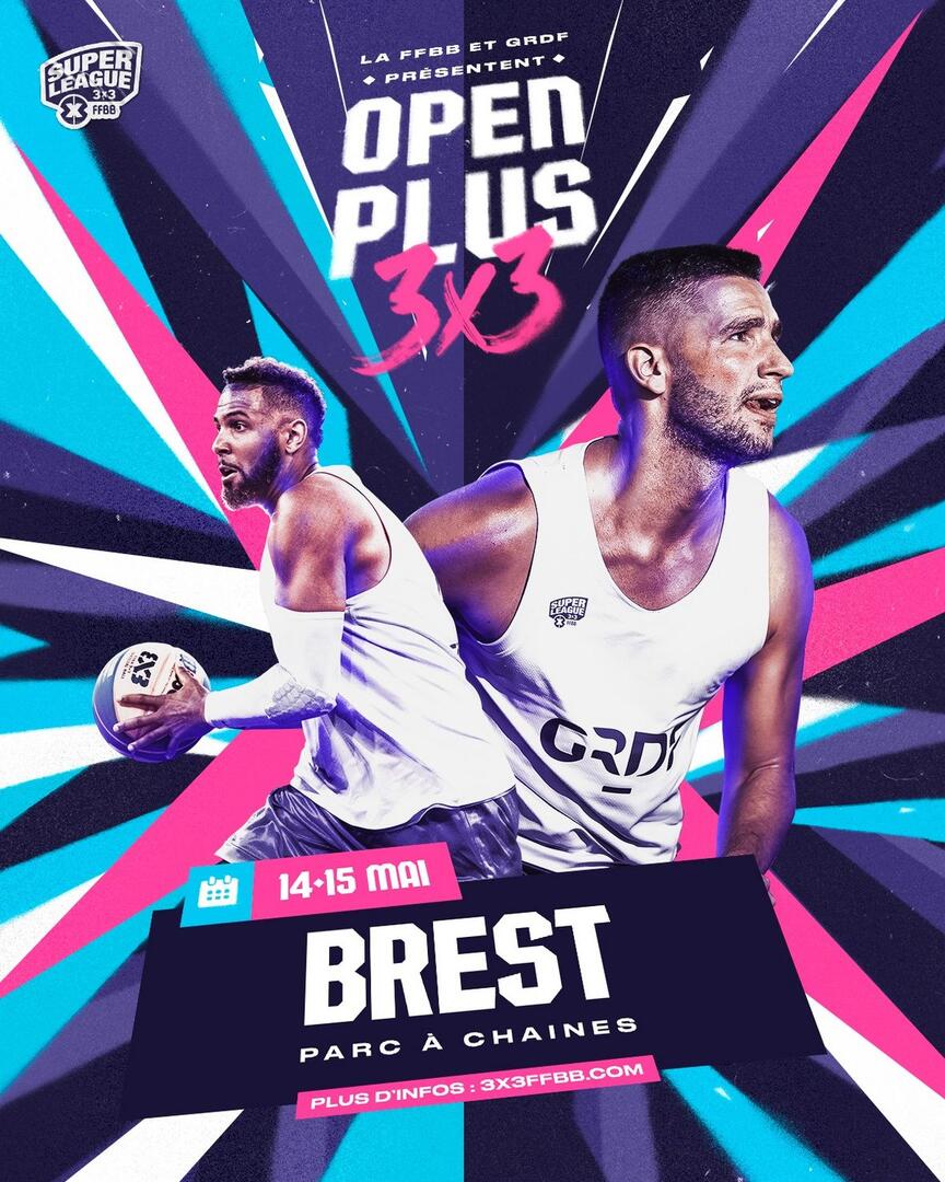 Basket open plus 3x3