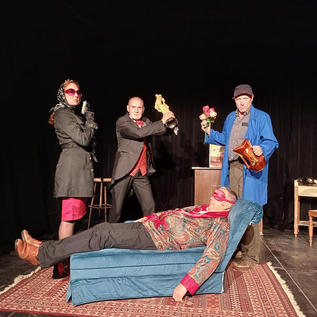 Troupe TIPI en cours de répétition