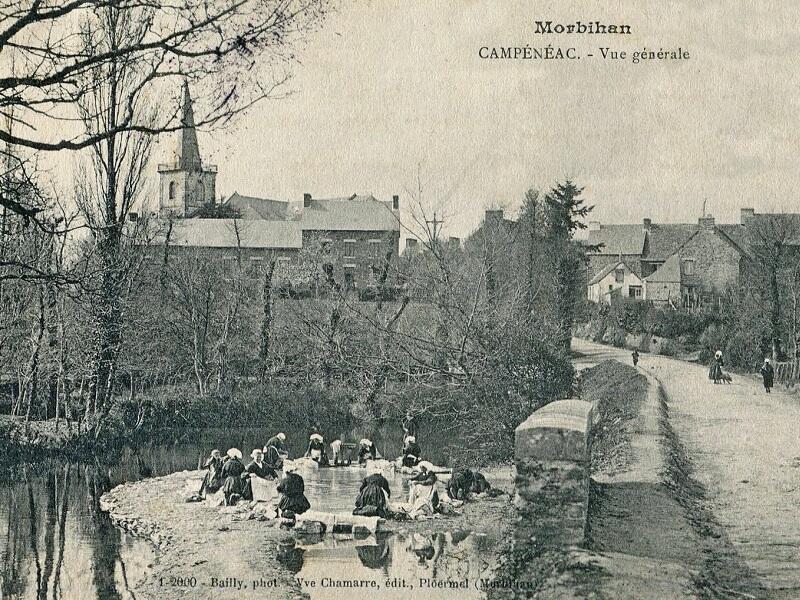 Campénéac - lavoir - Morbihan