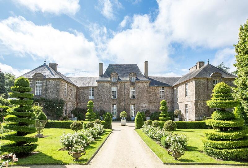 Château de la Ballue - Facade nord © Simon Bourcier