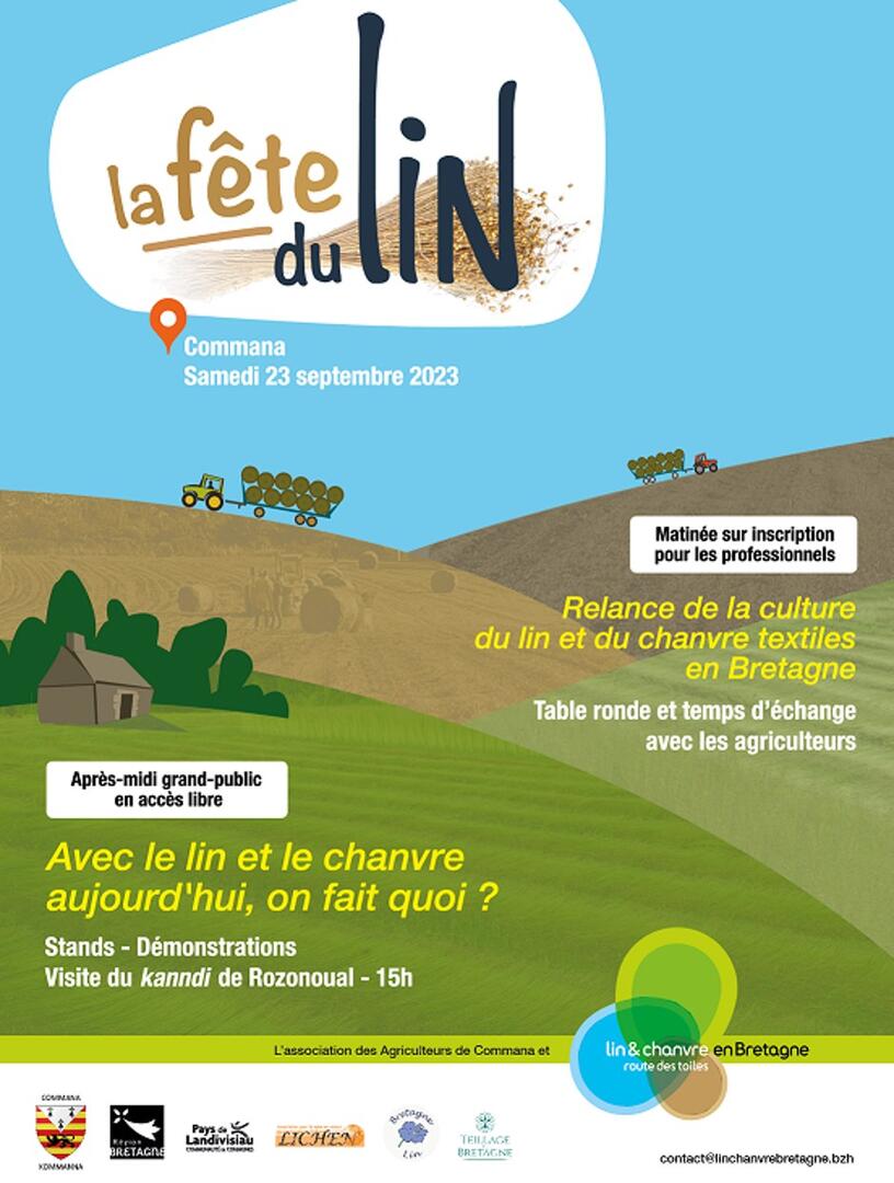 Commana - fête du lin