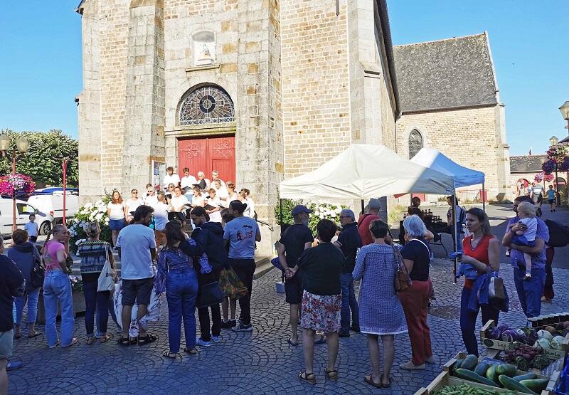 Concert marché estival
