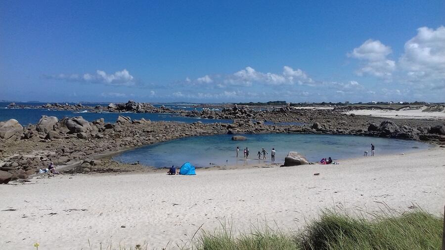 Cléder-Plage La Grenouillère-P. Mellouet