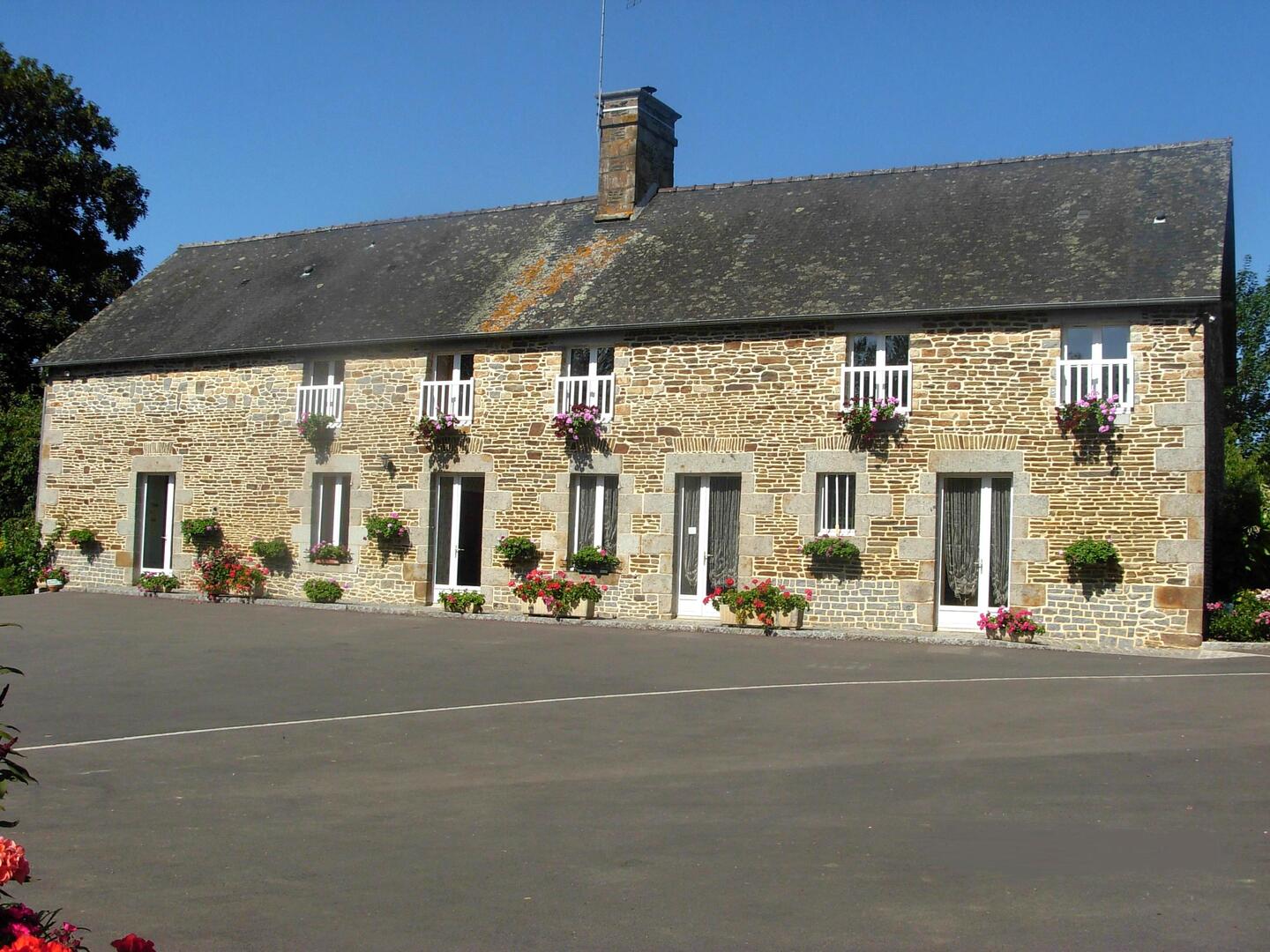 Façade du gîte