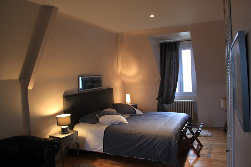 Villa Fleurette, chambre Cézembre à Saint-Malo