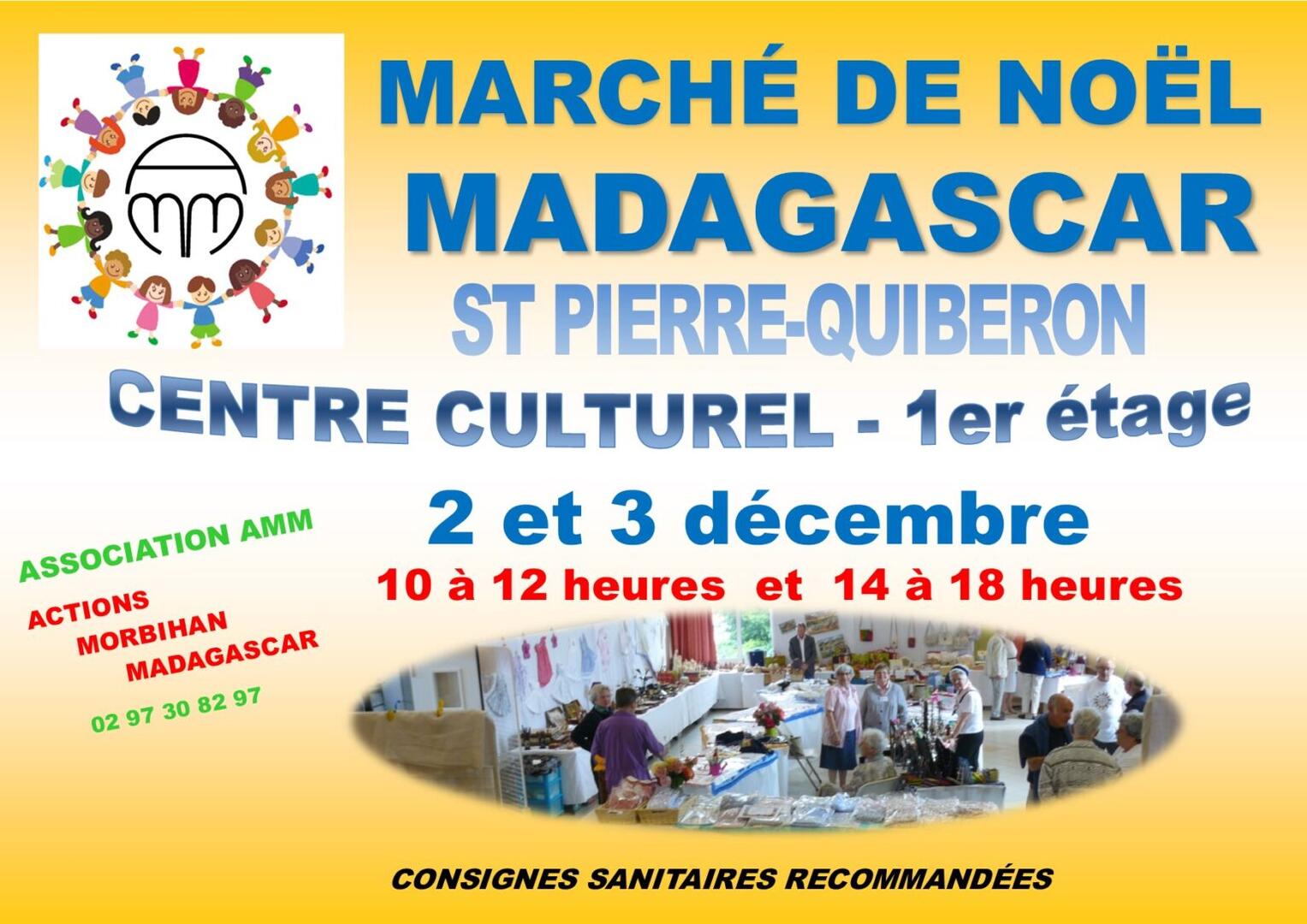 Marché Noël Madagascar