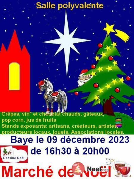 Marché de Noël Baye 2023
