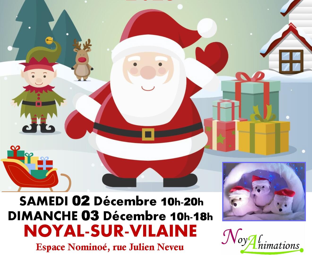 Marché de Noel_Noyal Animation