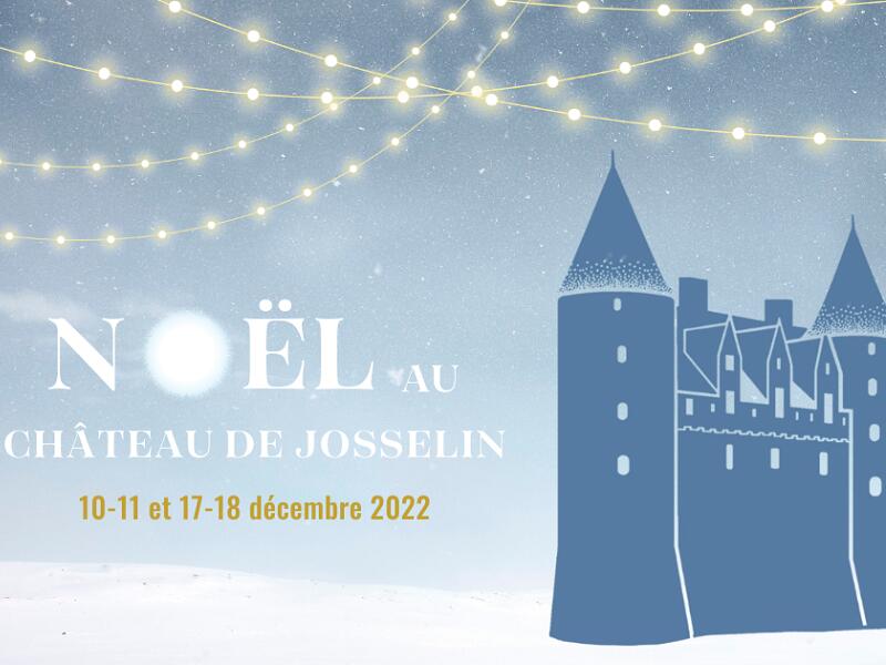 Noël château de Josselin - marché