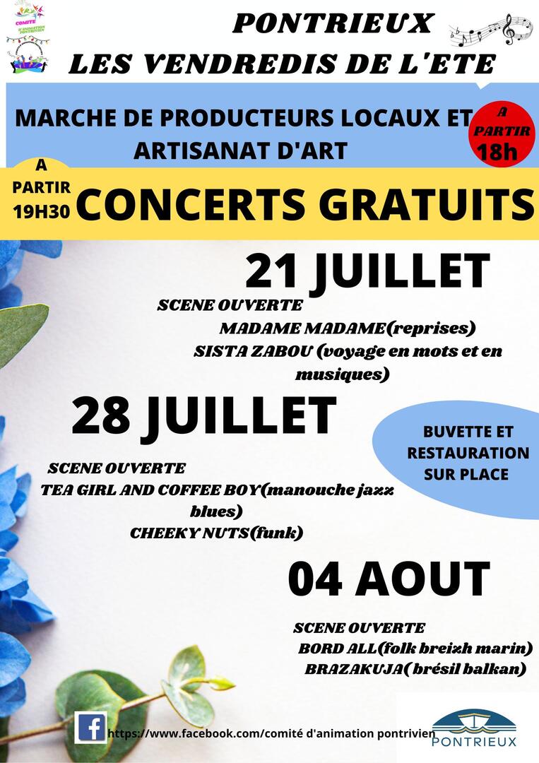 vendredis de l'été