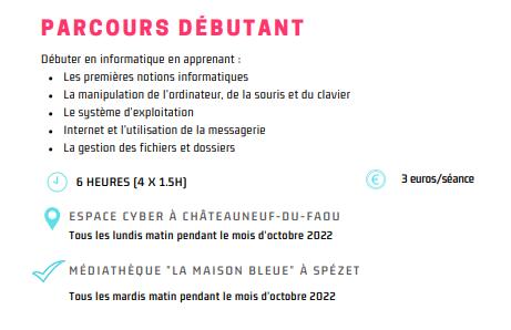 Parcours débutant