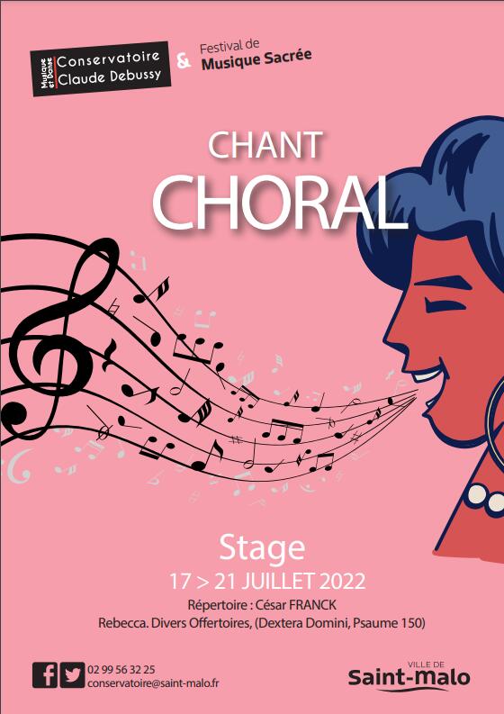 Stage de chant Choral 17au21juill2022
