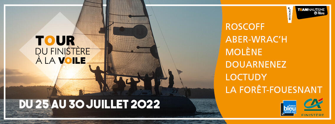 Tour du Finistère à la voile ©Mégane Murgia