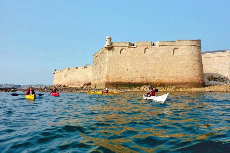 Tour de Gâvres en kayak de mer