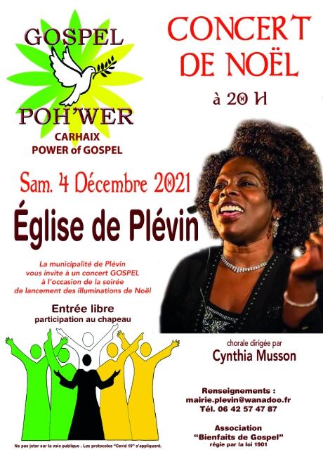 affiche Gospel Plévin