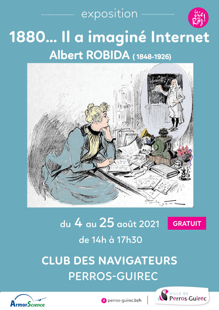 affiche expo Robida