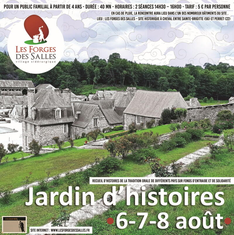 affiche jardin d'histoire