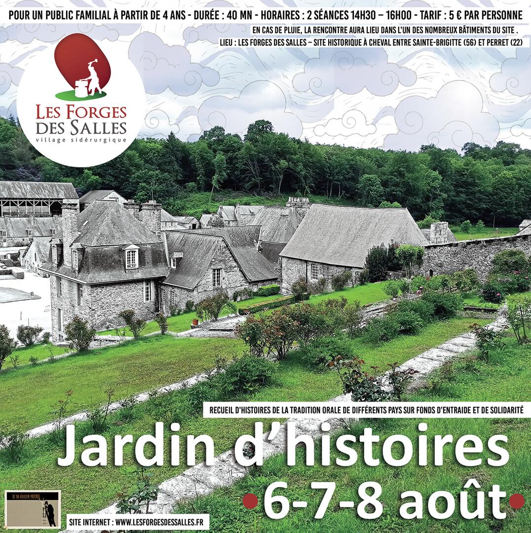 affiche jardin d'histoire