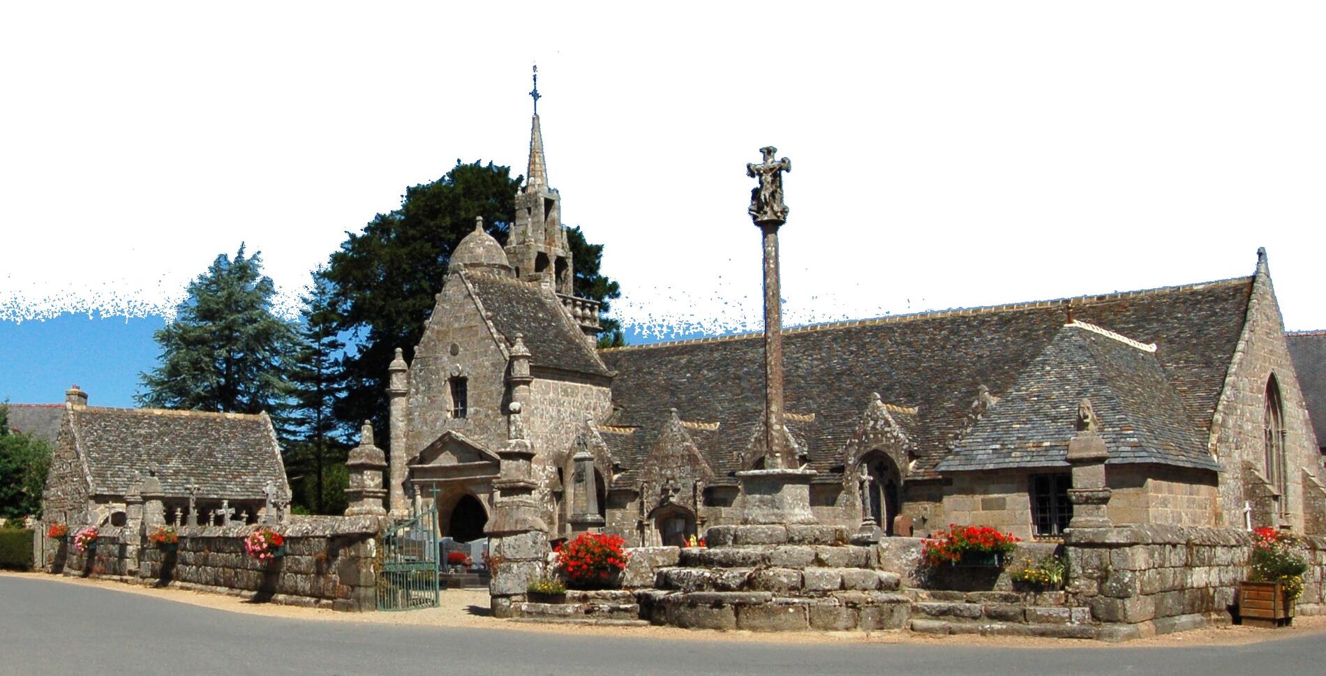 enclos paroissial classé MH Plouzélambre