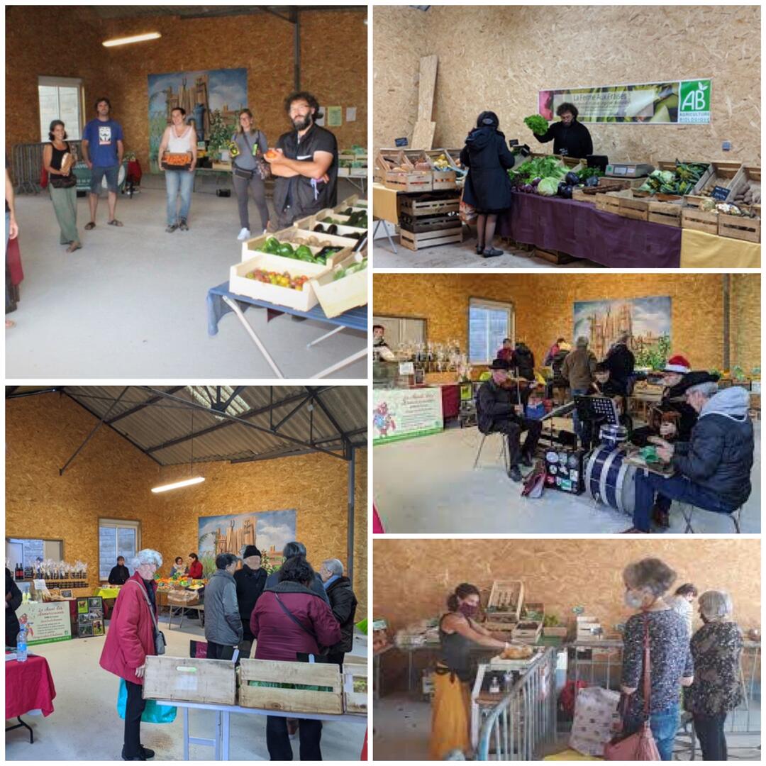 Marché bio de Pabu
