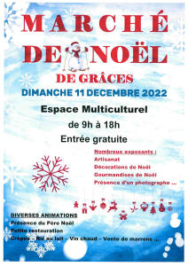 Marché de Noël de Grâces