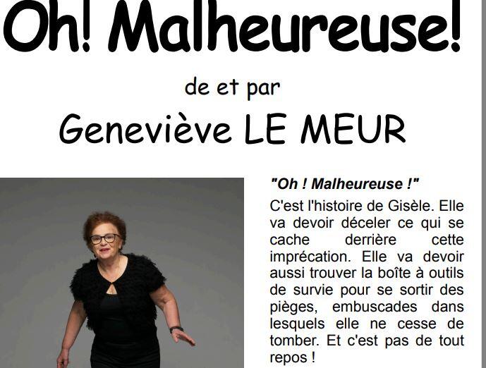 oh malheureuse