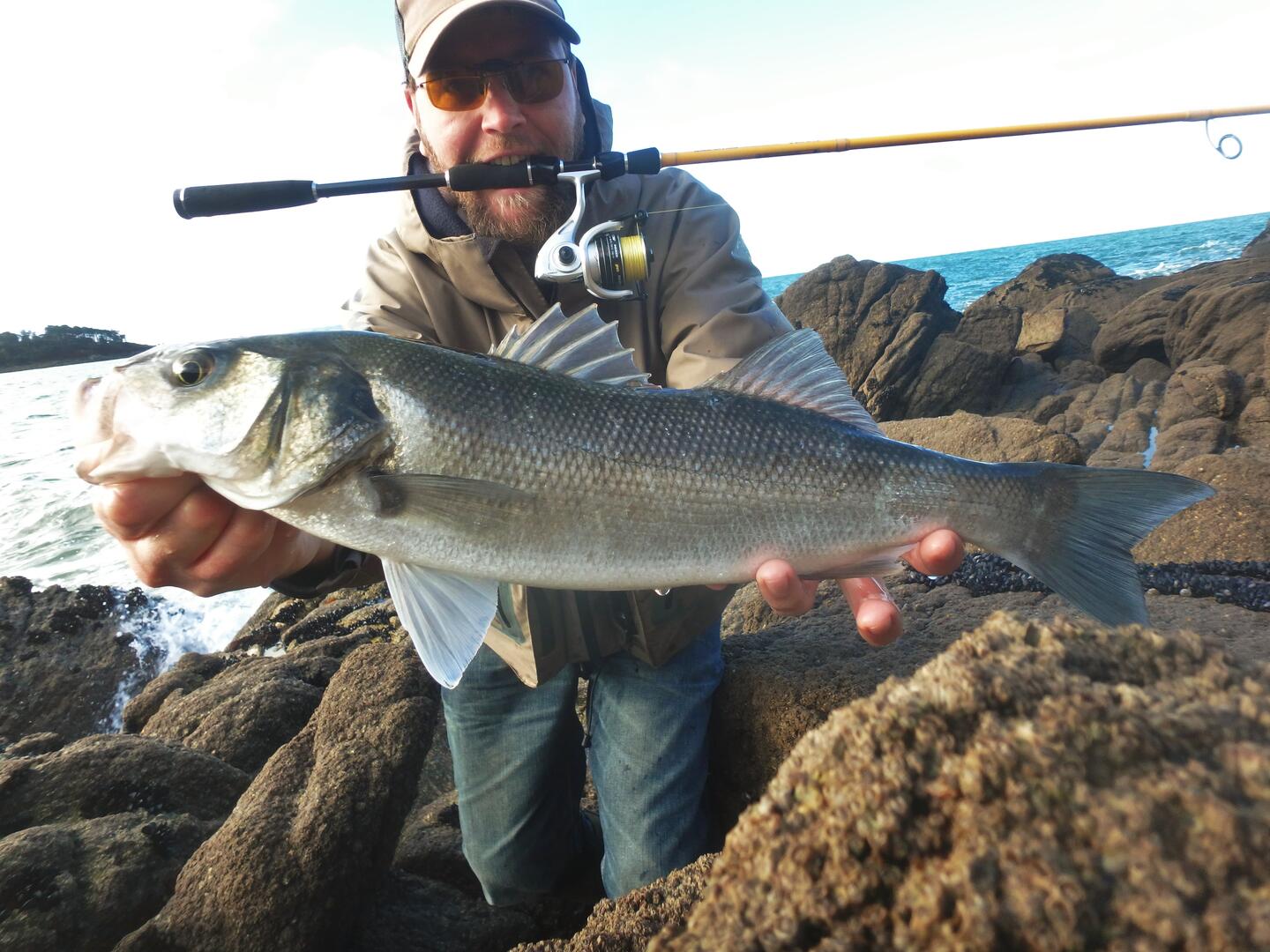 pêche bar cote de granit rose ©Kilian Lebreton