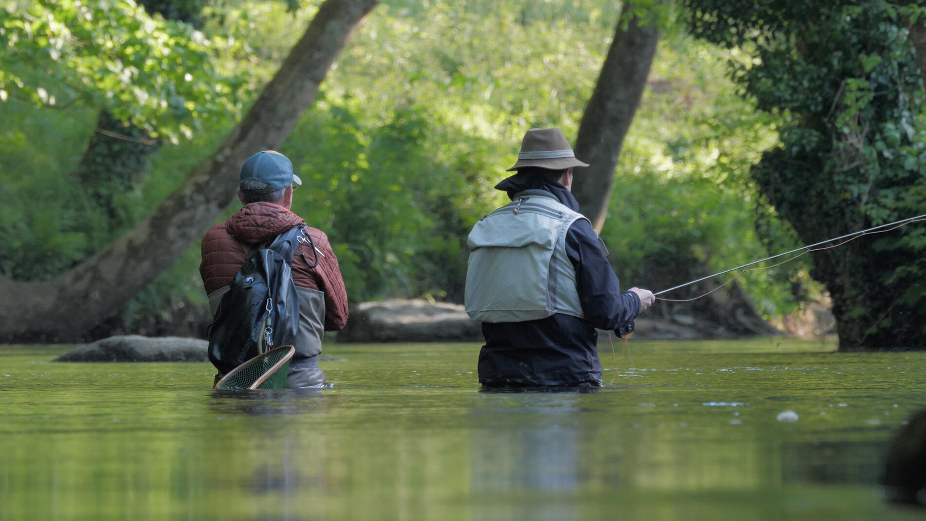 pêcheurs sur Léguer