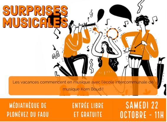 surprises musicales