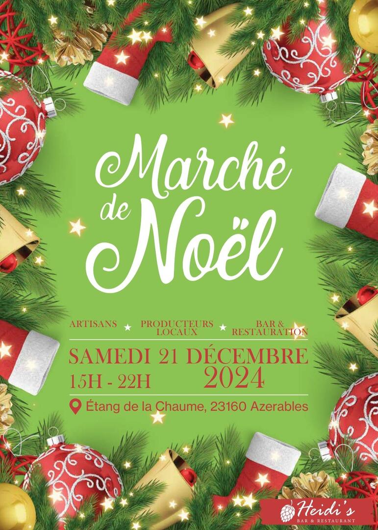 marché de Noël à la Chaume